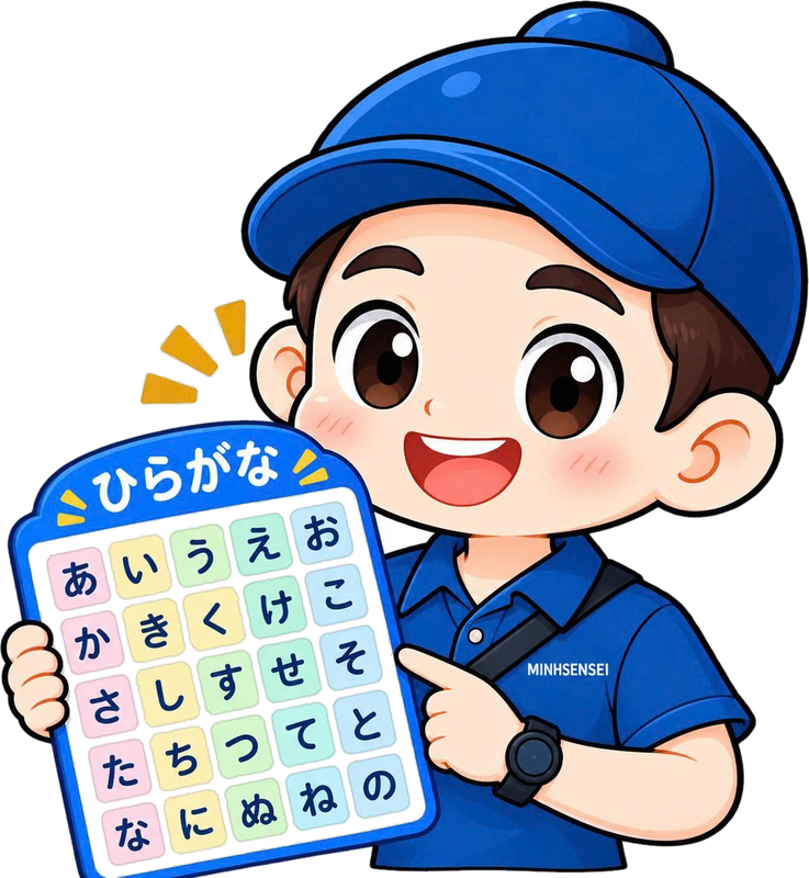Học bảng chữ cái Hiragana