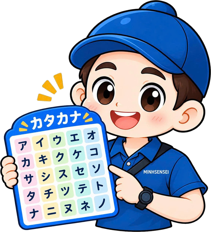 Học bảng chữ cái Katakana